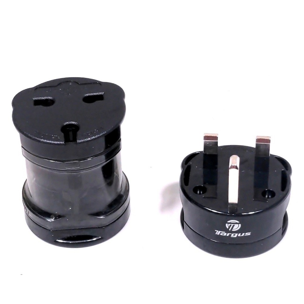 Targus World Power Travel Adapter APK01 Universal 100-250V 2.5A Black Compact